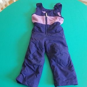 Lands End toddler snow bibs 2T